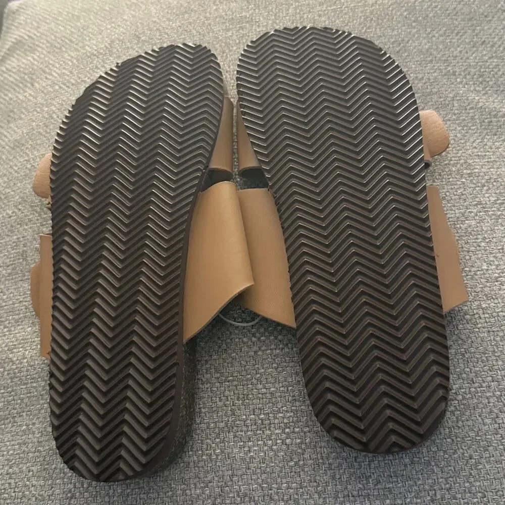 Old Navy Adobe Clay Double-Strap Earth Sandal